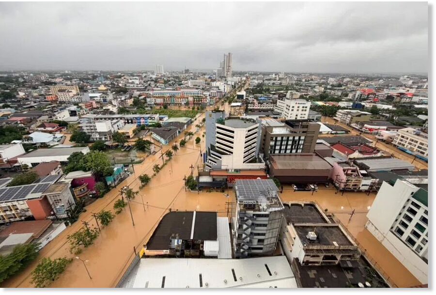 Click to enlarge The rainfall in the past three days has reached critical levels and floodwaters rose across multiple parts of the city.
