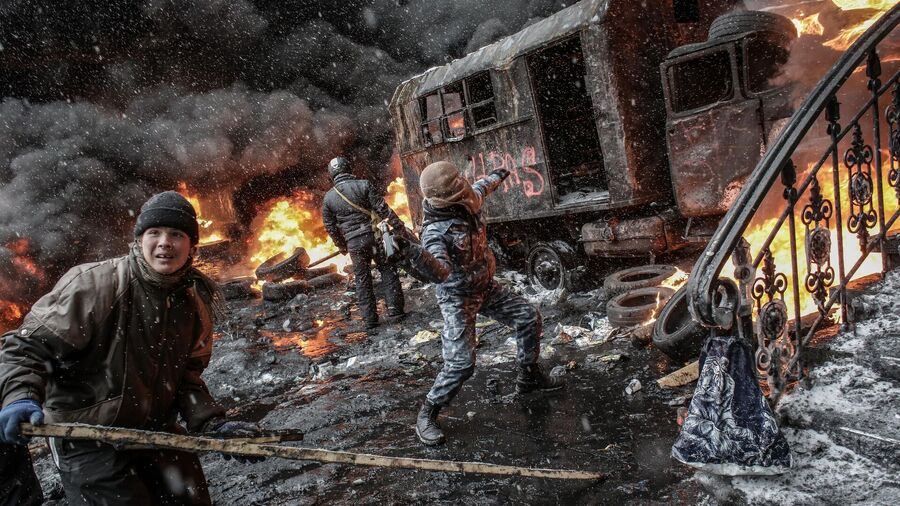 collage russia war donbass Ukraine