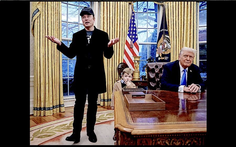 Musk Trump kid