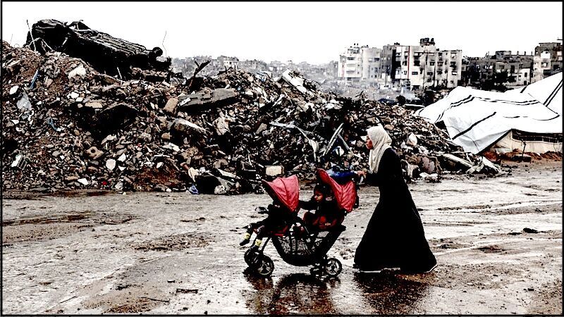 woman sstroller