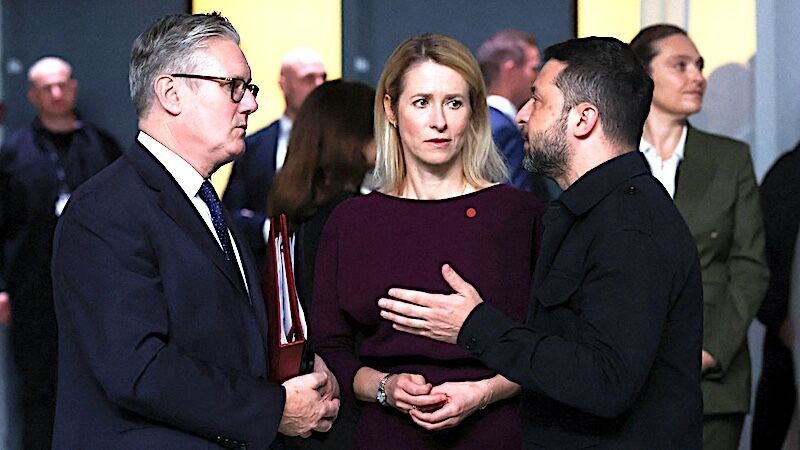 Starmer Kallas Zelensky
