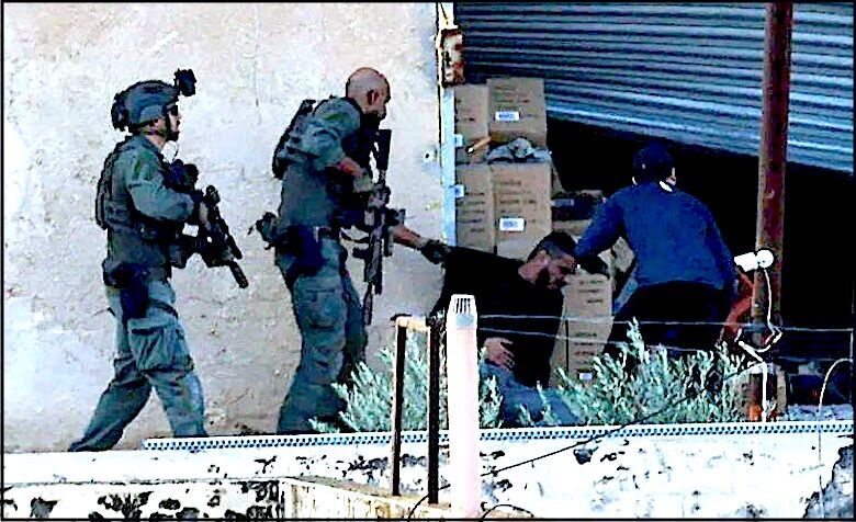 Click to enlarge Detaining Palestinians