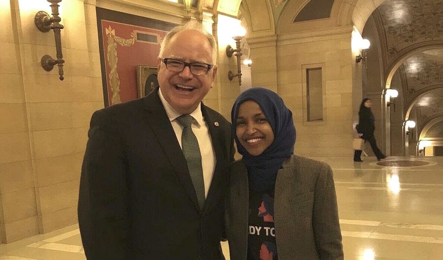 tim walz ilhan omar Minnesota financial scandals