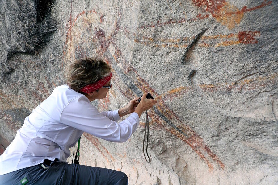 Click to enlarge pecos valley rock art