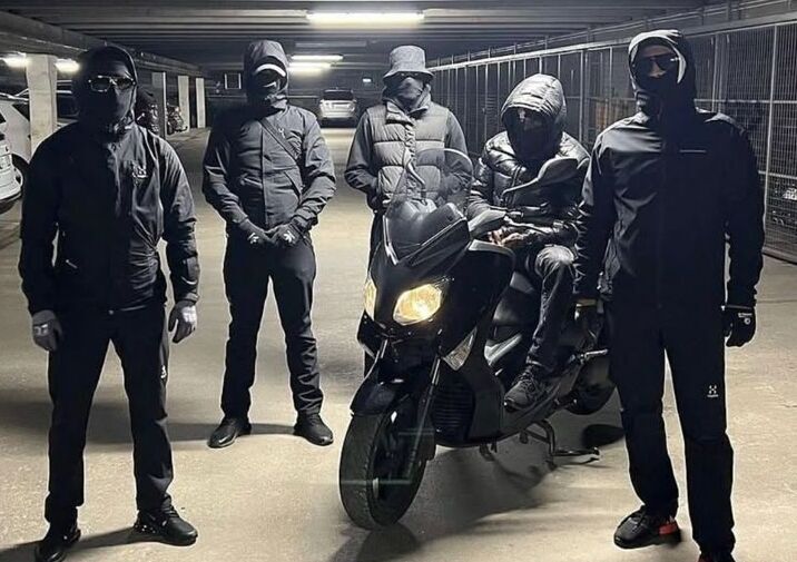 Click to enlarge Swedish gang members
