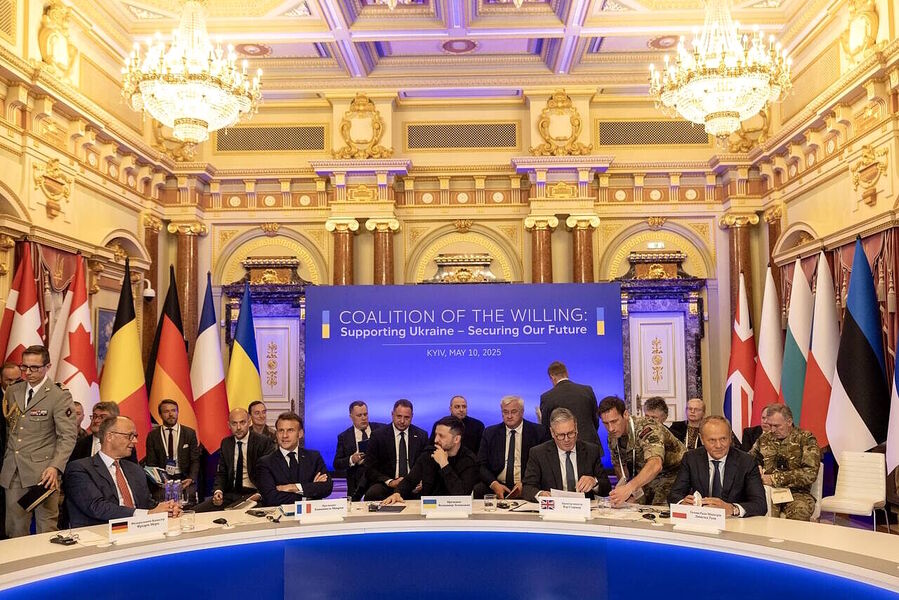 Click to enlarge ukraine coalition of willing meeting