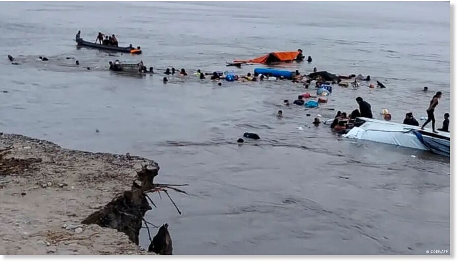 Rescue efforts continue following the tragedy