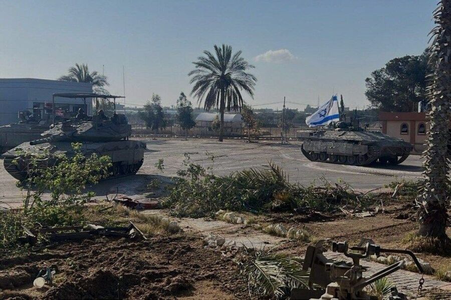Rafah, Gaza on May 06, 2024