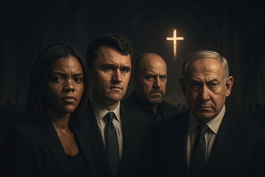 Candace Owens, Charlie Kirk,    , Bibi Netanyahu