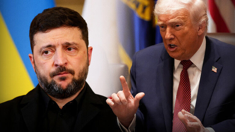 Zelensky and Trump