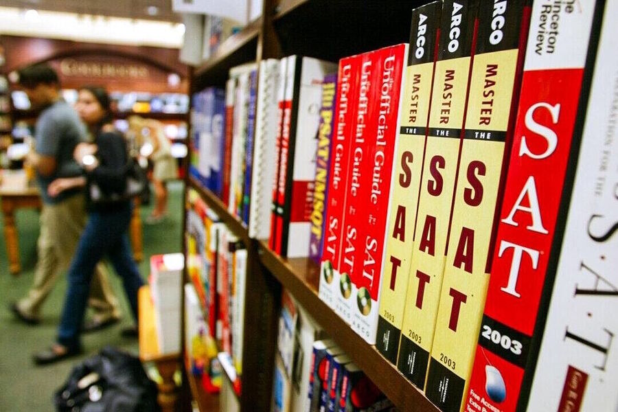 sat test preparation books