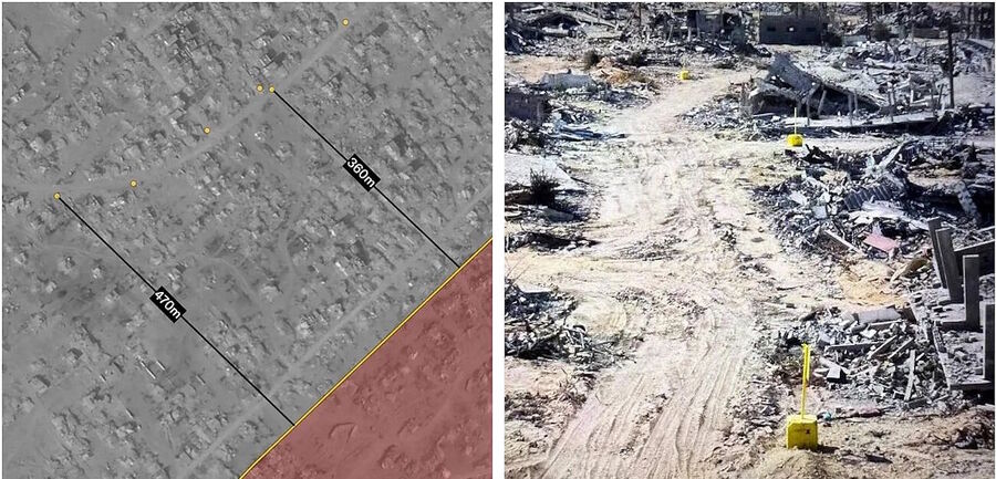 Click to enlarge gaza leveled bombed ruined