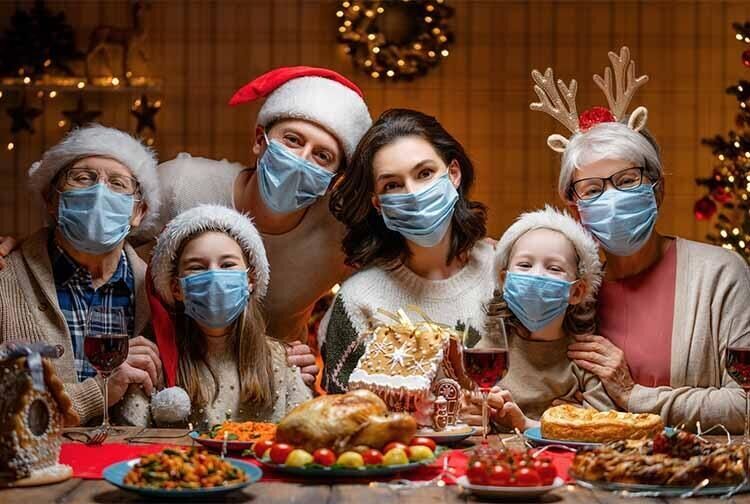 Click to enlarge Covid Christmas Feast