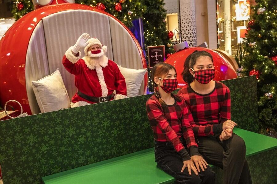 Click to enlarge Santa Isolated
