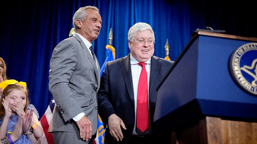 Click to enlarge HHS Secretary Robert Kennedy west virginia Patrick Morrisey