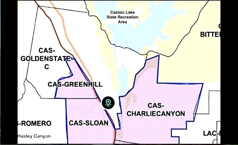 Map Castaic area