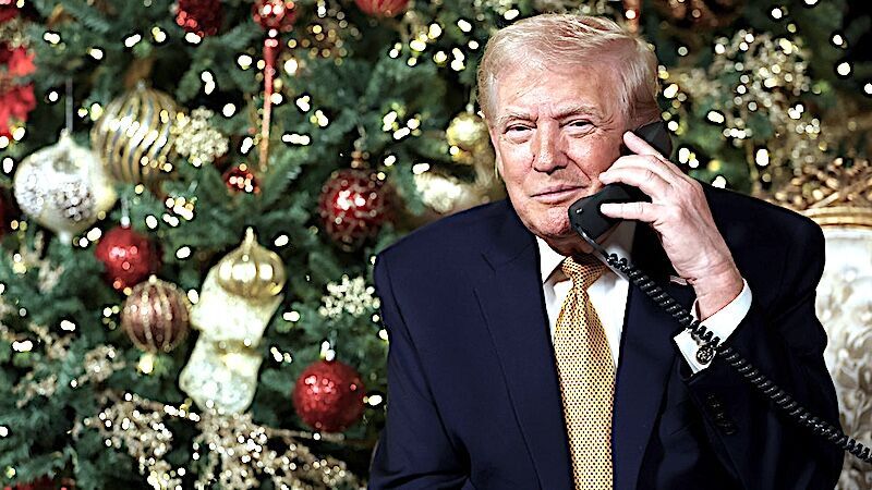 Trump Xmas tree