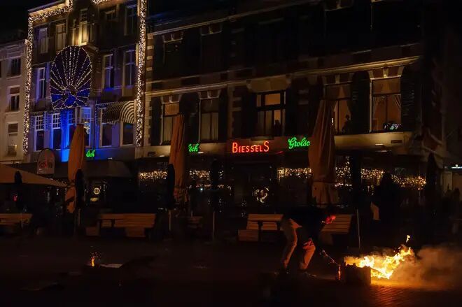 Click to enlarge fireworks netherlands migrants