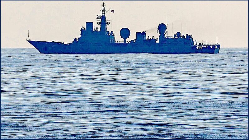 chinese war ship