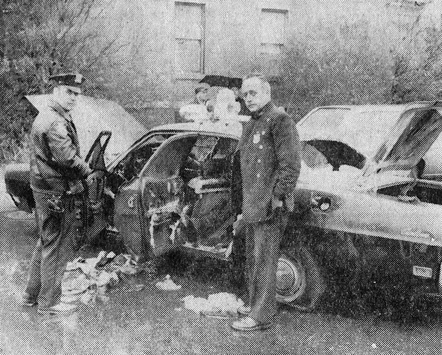 Click to enlarge police car grenade radicals shakur