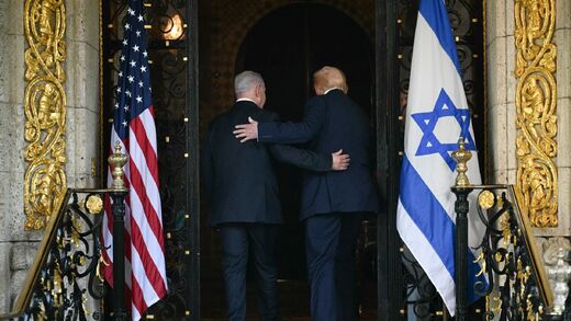 trump netanyahu mar-a-lago