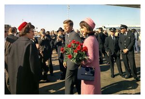 Click to enlarge JFK and Jacqueline Kennedy