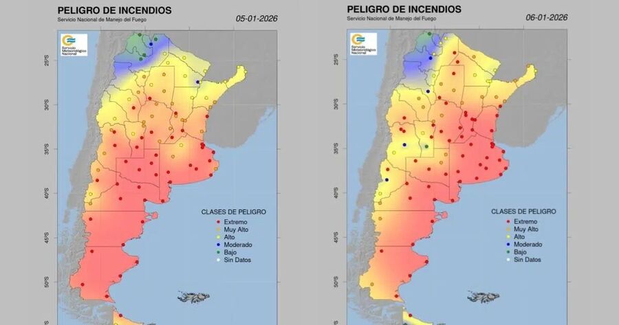 Click to enlarge patagonia fires
