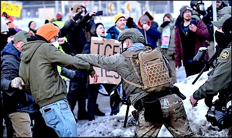 Crowd fight Minnesota