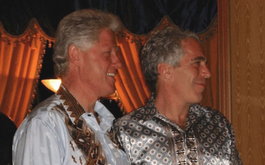 epstein clinton plane