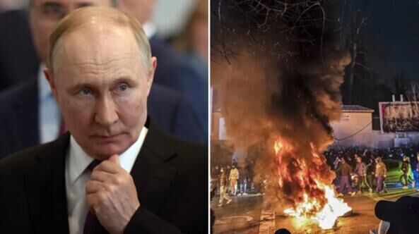 Putin and Iran protests