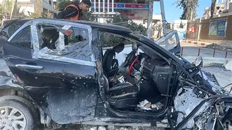 Click to enlarge hind rajab gaza murdered idf car