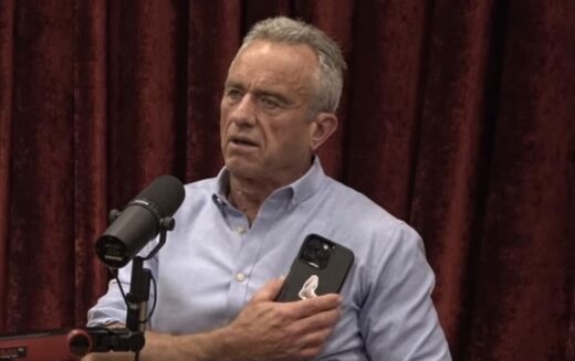 Click to enlarge HHS Secretary Robert F. Kennedy Jr RFK Joe Rogan