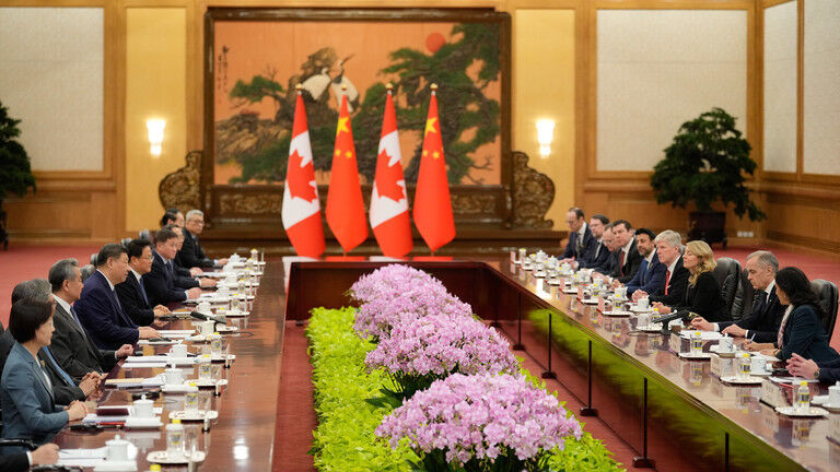 Mark Carney in China