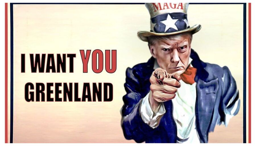Click to enlarge DJT and Greenland