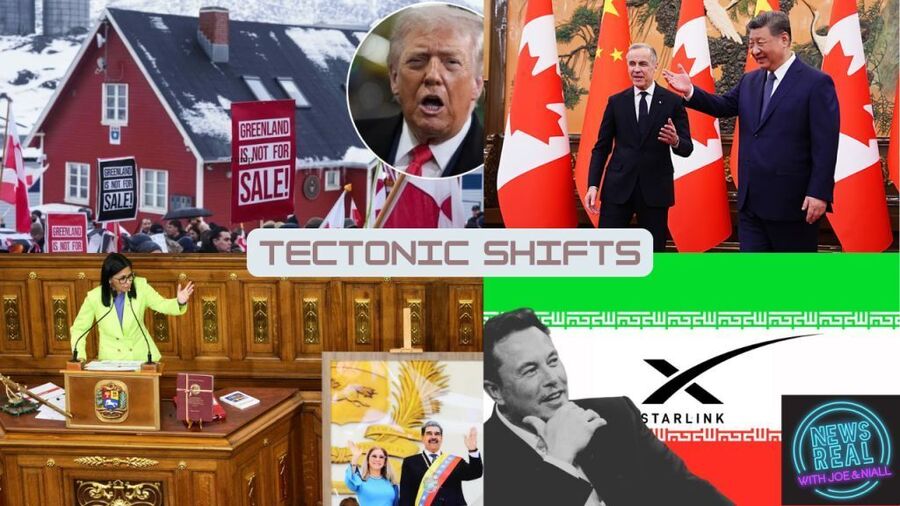 trump greenland starlink iran newsreal