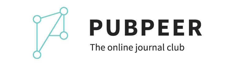 Click to enlarge pubpeer logo medical journal censorship covid research