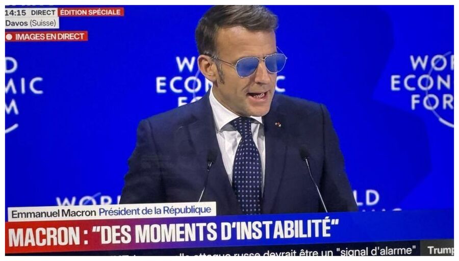 Marcon with glasses