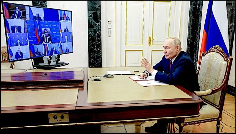 Putin zoomcall