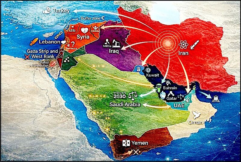 Map Mid East