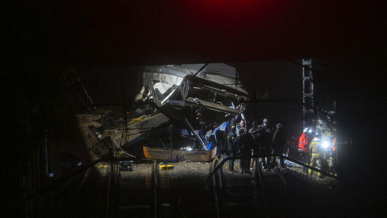 train disaster in Gelida, Spain
