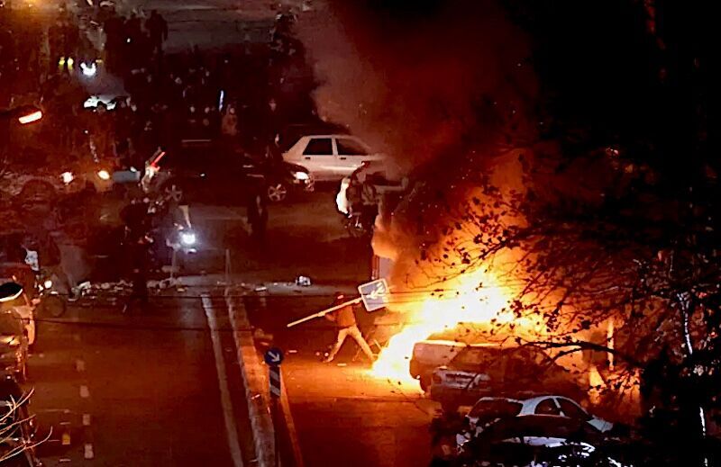 Click to enlarge cars on fire