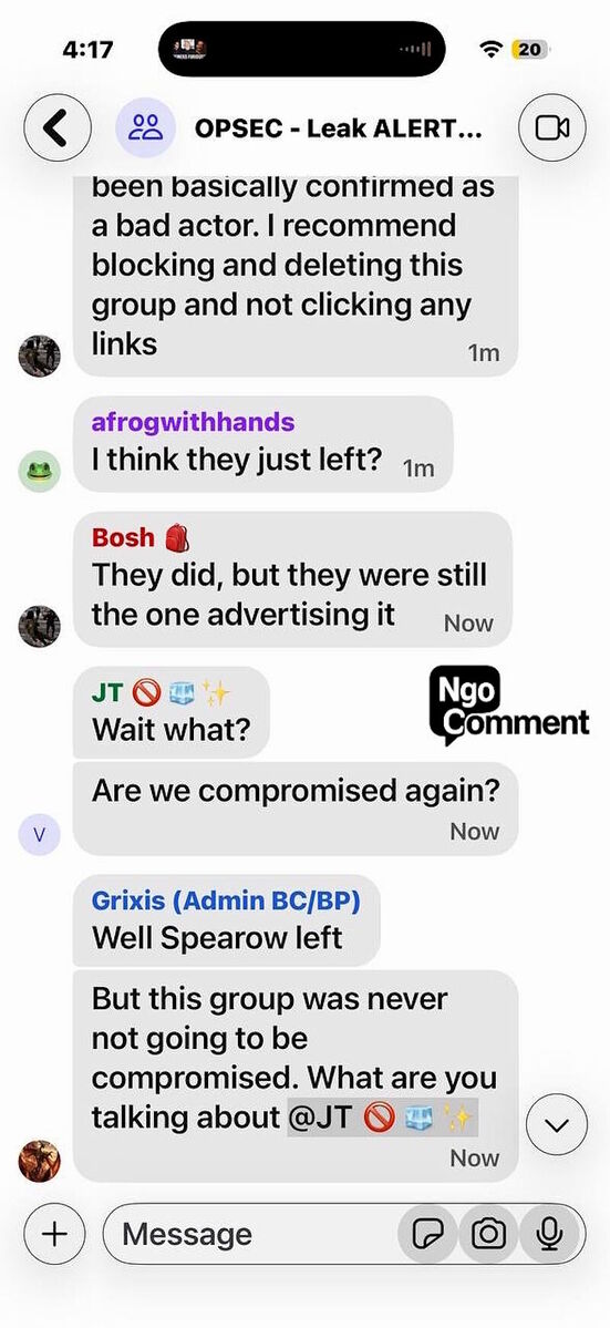 signal chat minnesota anti ice