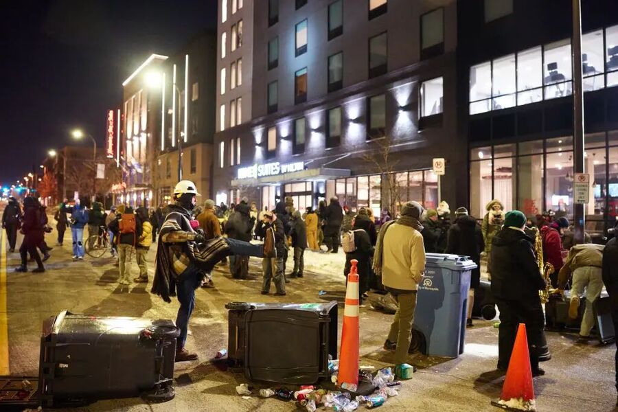 anti ice attack minneapolis hotel