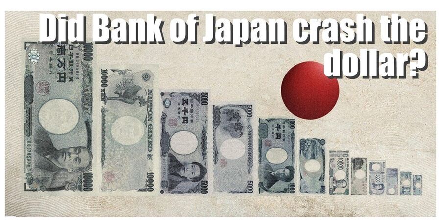 Click to enlarge BOJ Crasjhing Dollar