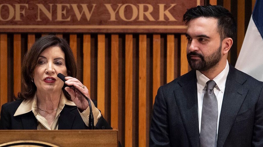 Click to enlarge new york hochul mamdani