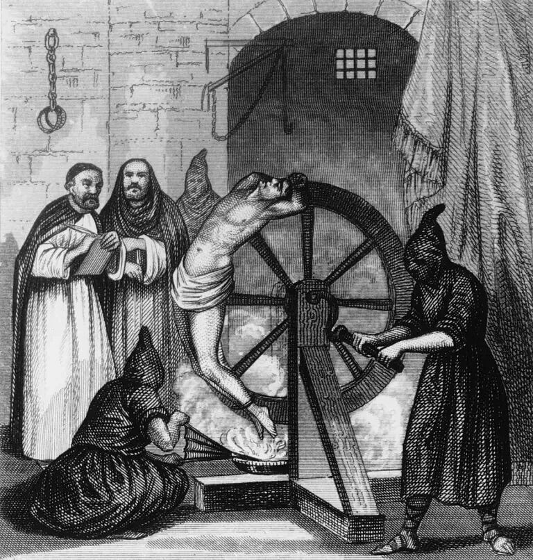 Click to enlarge breaking wheel torture witchcraft