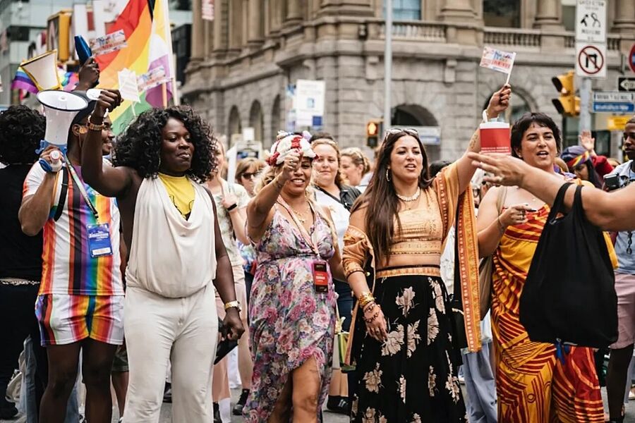 ice lgbt protesters
