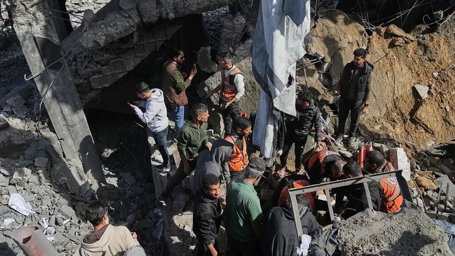 IDF israel airstrike gaza police station