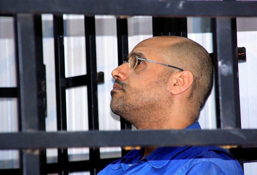 Click to enlarge Saif al-Islam Gaddafi prisoner libya political