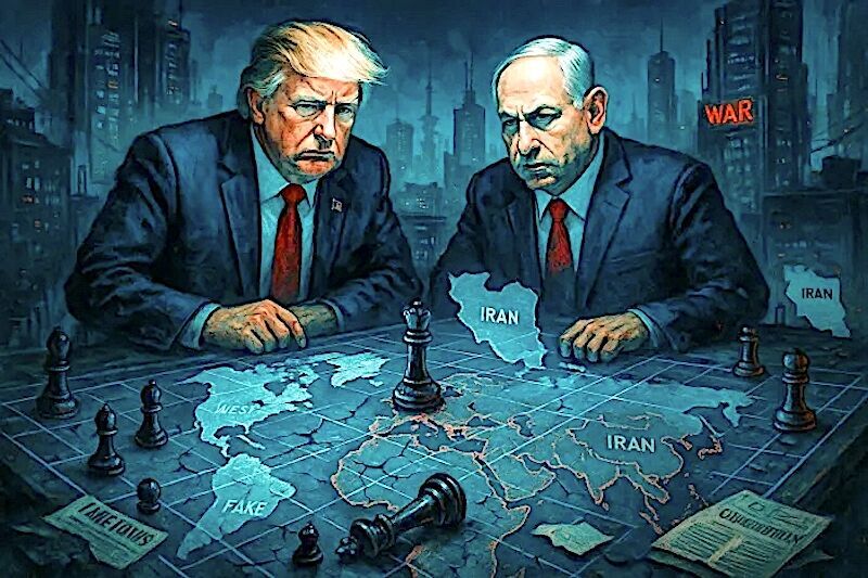 illustration TrumpNetiIran